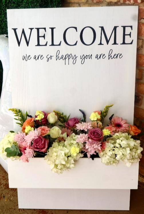 Welcome Flower Box Rental